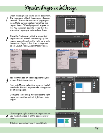 Master Pages InDesign