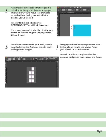 Master Pages InDesign2